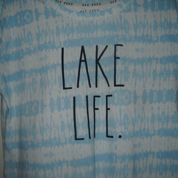 Lake Life RAE DUNN Shirt Womens Size M - Picture 3 of 4
